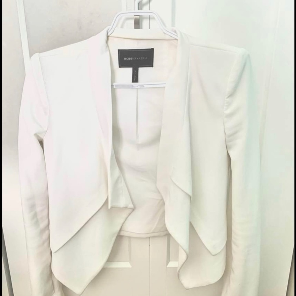 White BCBG Max Azria Blazer